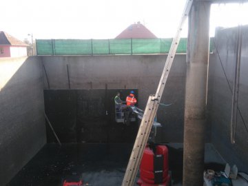 Réhabilitation d’une cuve tampon de 600m3 dans une station d’épuration