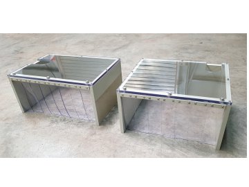 HOTTE D'ASPIRATION PPH-PVC POUR PRÉLÈVEMENT ÉCHANTILLONS